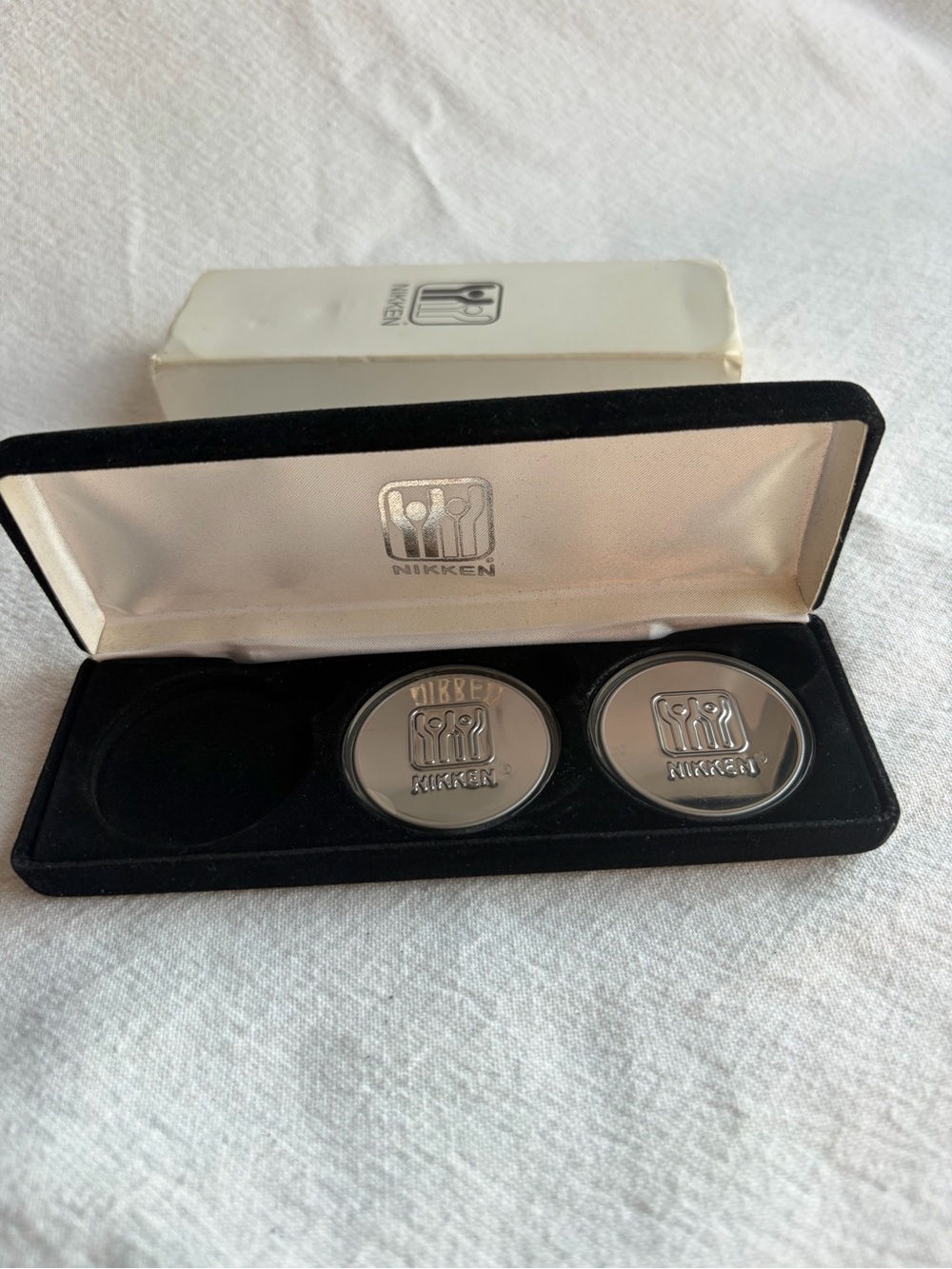 NIKKEN #1451 Kenko Super Mini Magnetic 2-Piece magnetic wellness set New in Box